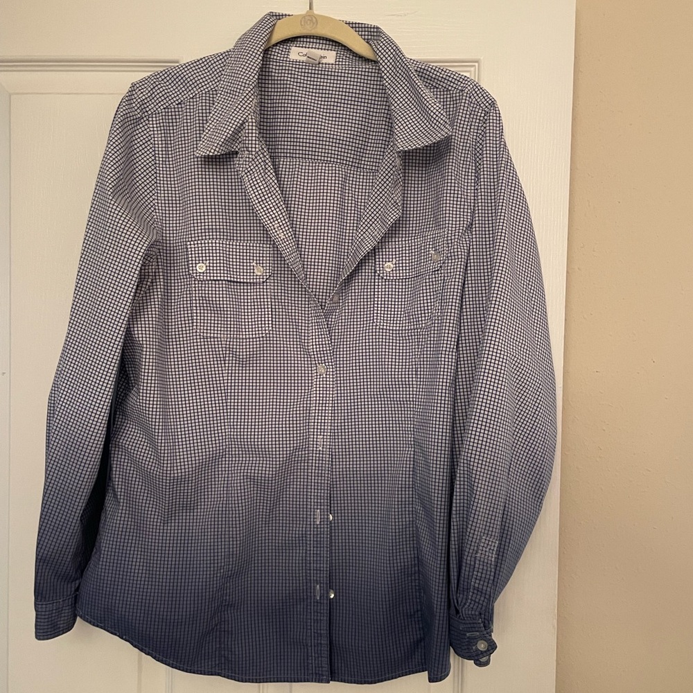 Calvin Klein Ombre Blouse
